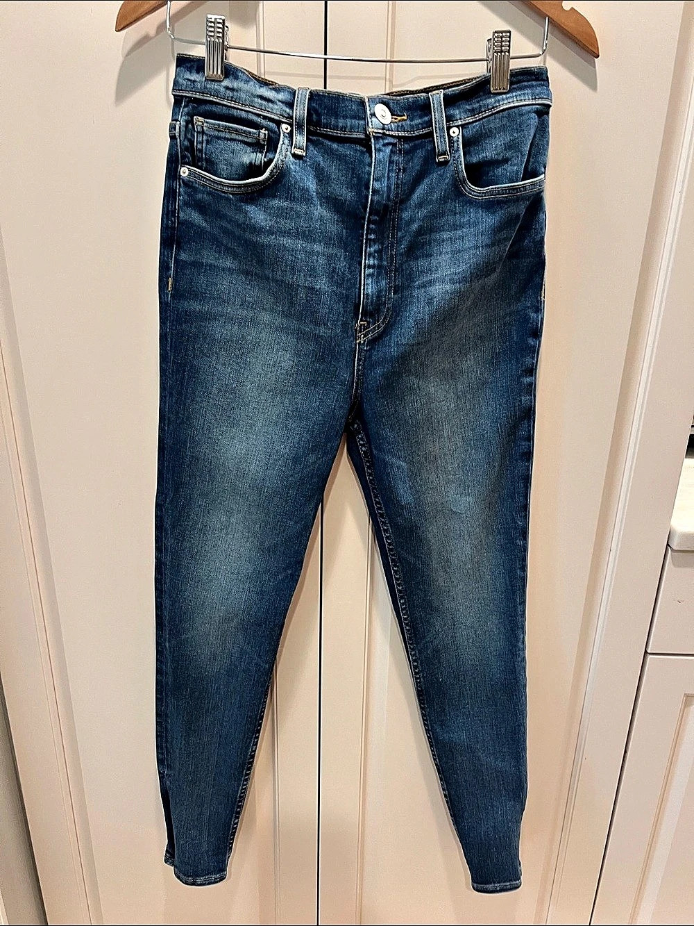 Hudson Centerfold Super Skinny Jeans Blue Waist 29 Like New